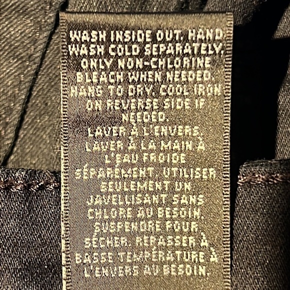 Black Skinny Leg Jeggings Size 6 - Picture 10 of 11